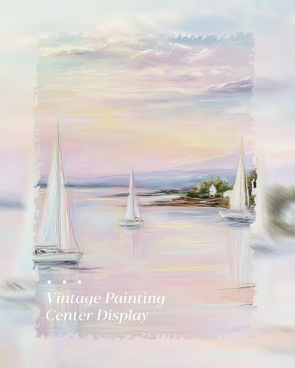 Pink Purple Coastal Sunrise 12''x16''Wall Art Set of 3 Framed Canvas Prints (The Colorful Beach / 12"x16"x3)