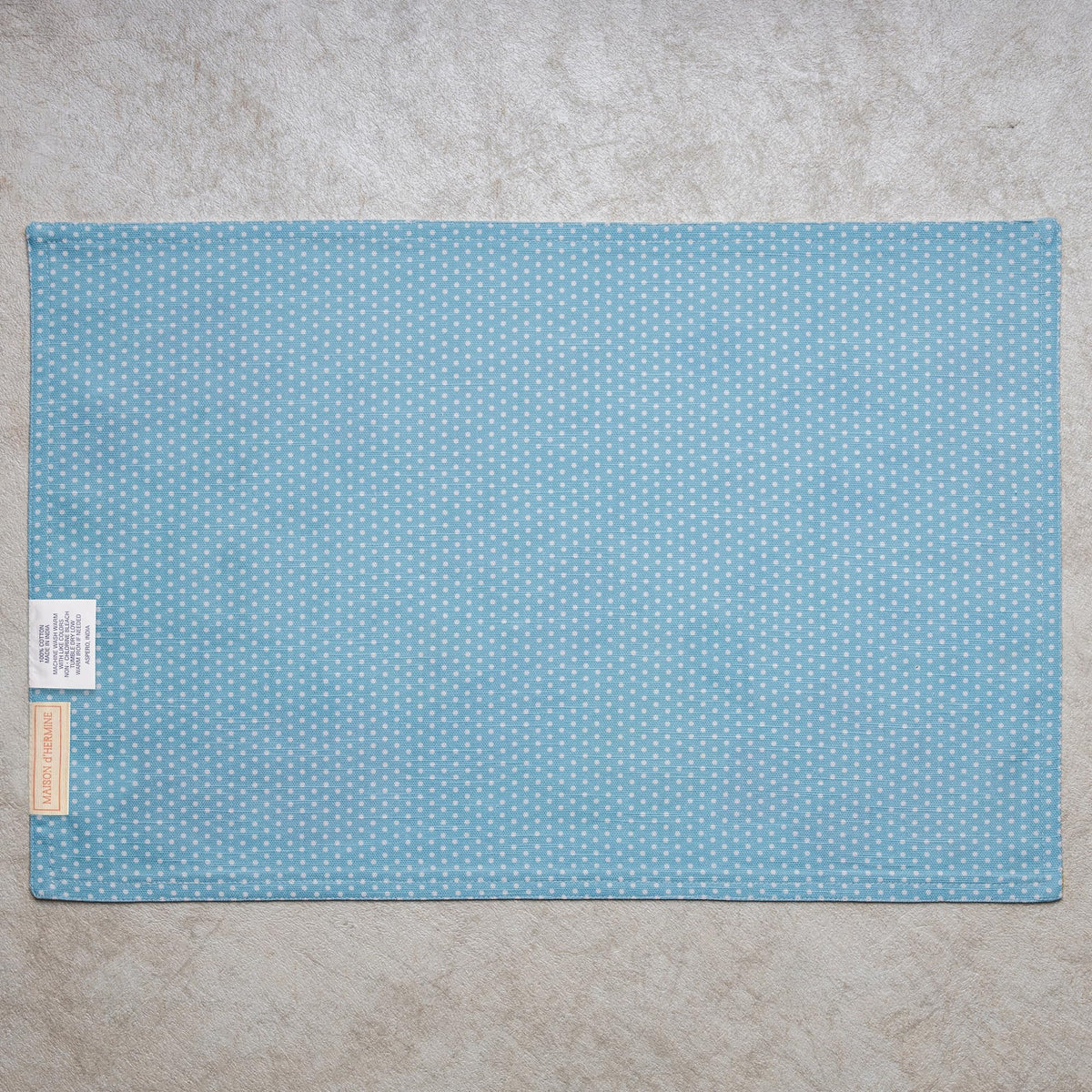 Placemats Set of 4 Reusable 100% Cotton (122 - Giverny / 13" X 19" (Pack of 4))
