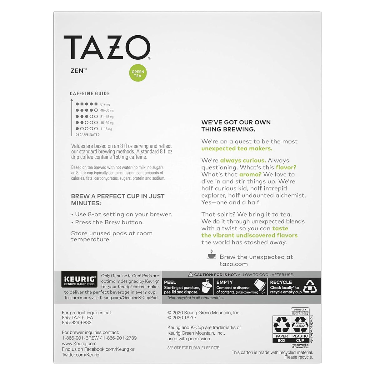 Tea Bag K Cup Pods (22 Count (Pack of 2))