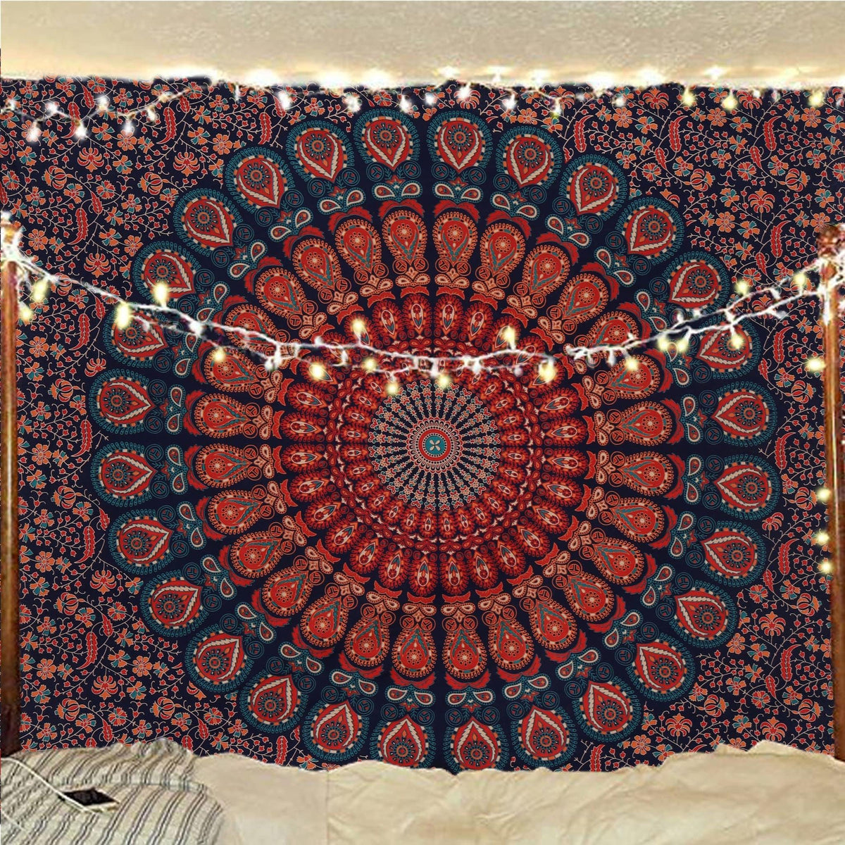 Organic Cotton (Golden Blue / 60"L x 54"W)