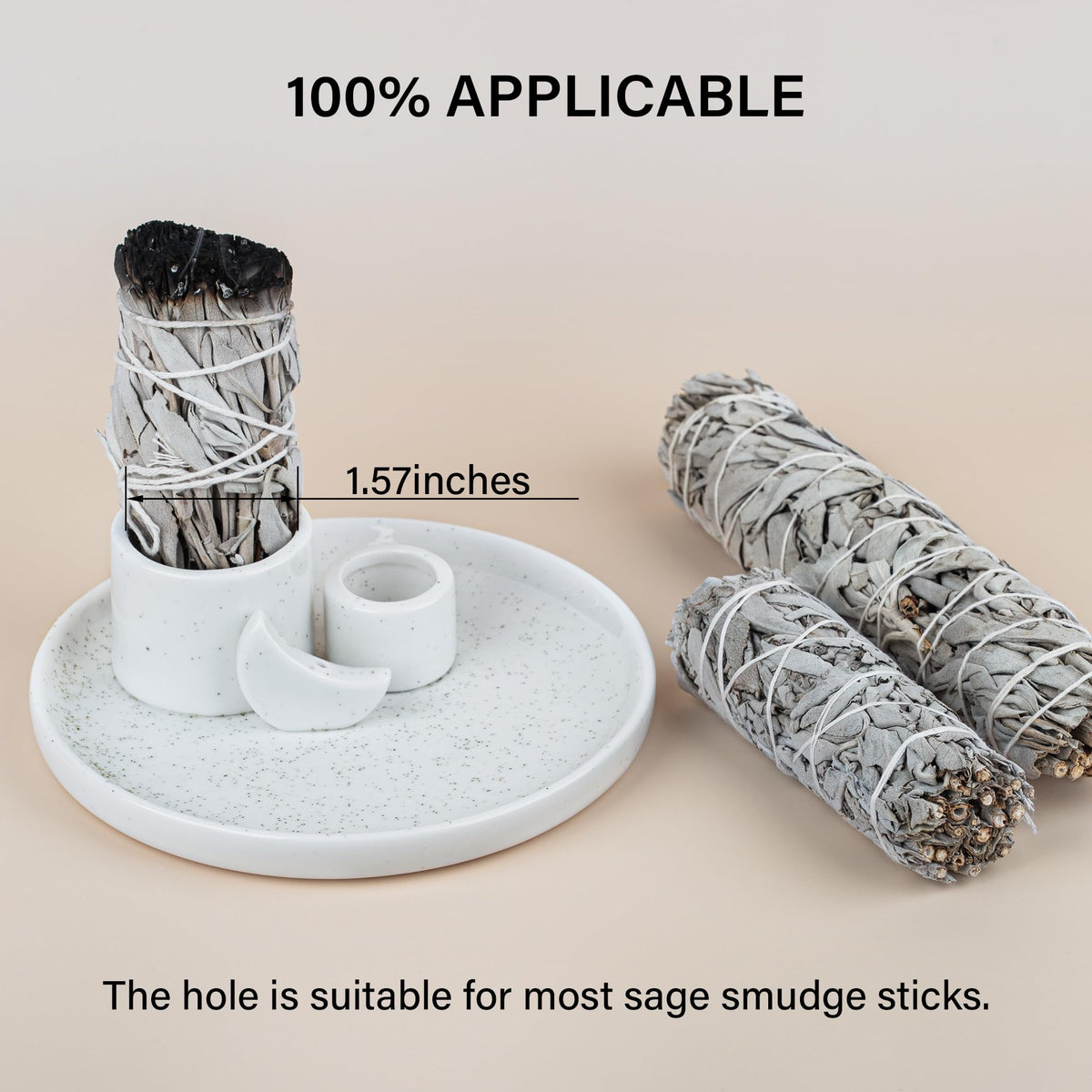 Incense Burner (White)