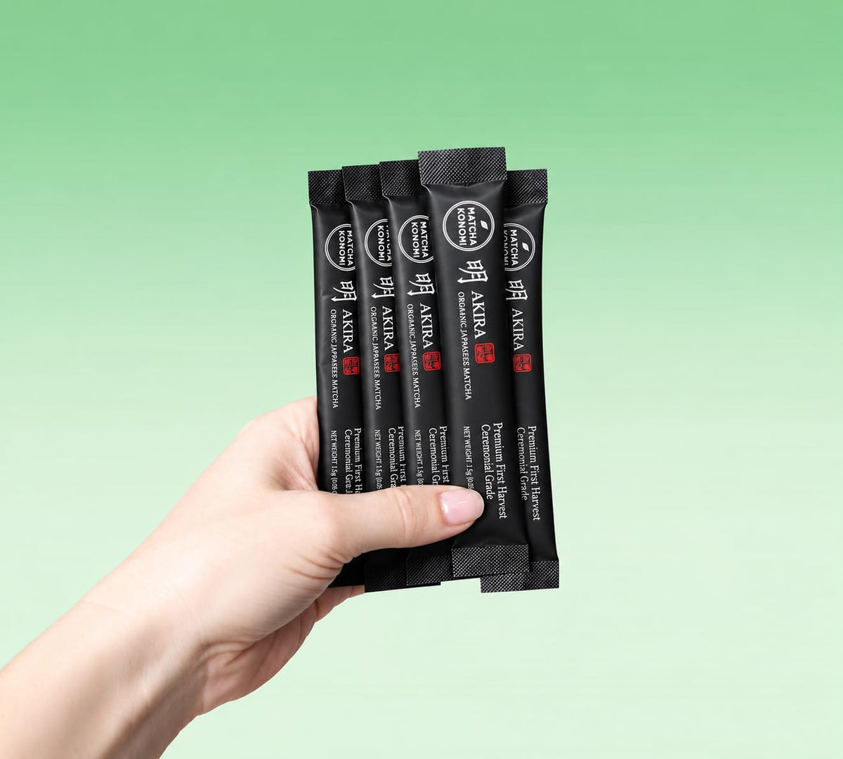 Akira Matcha 25 x 1.5g Sticks (0.05 Ounce (Pack of 25))