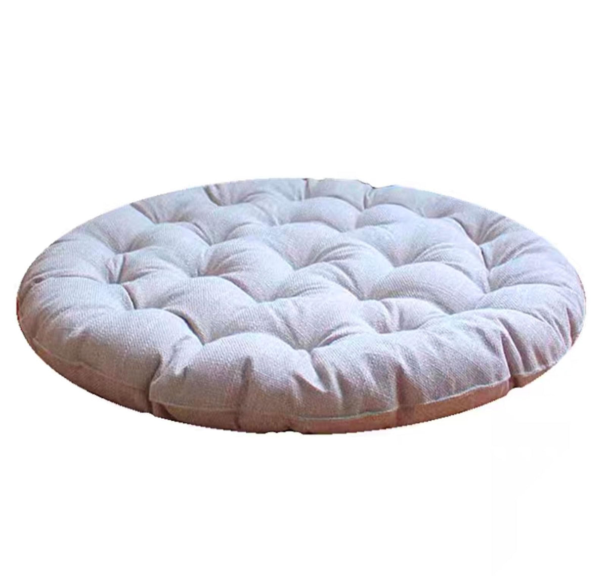 Large Linen Floor Cushions 30inch (30inch / Beige)