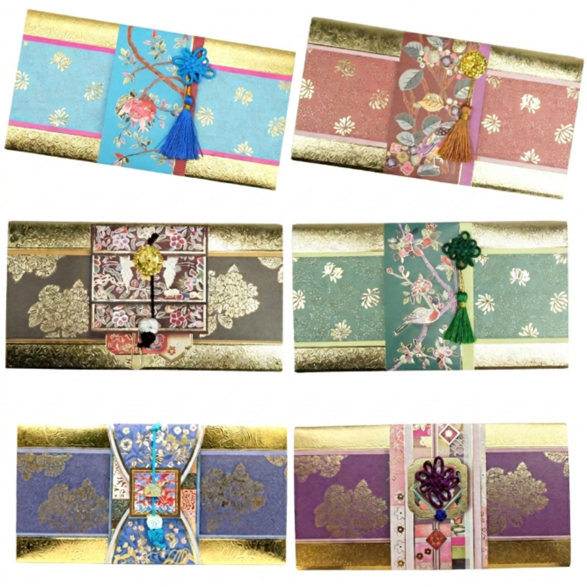 Premium Hanbok Money Envelopes & Cards
