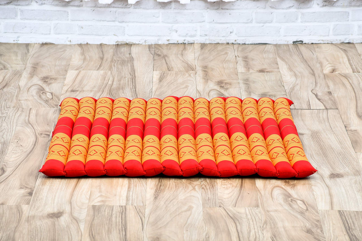 Zabuton Meditation Mat 28 x 28 inches (Sf02 - Orange)