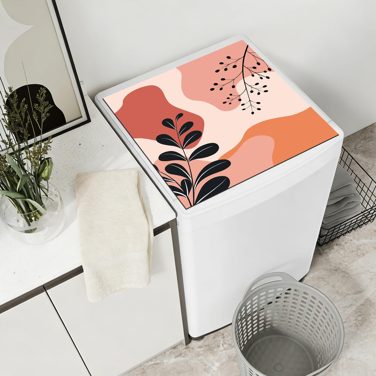 Dryer Top Protector Mat (classic bohe)