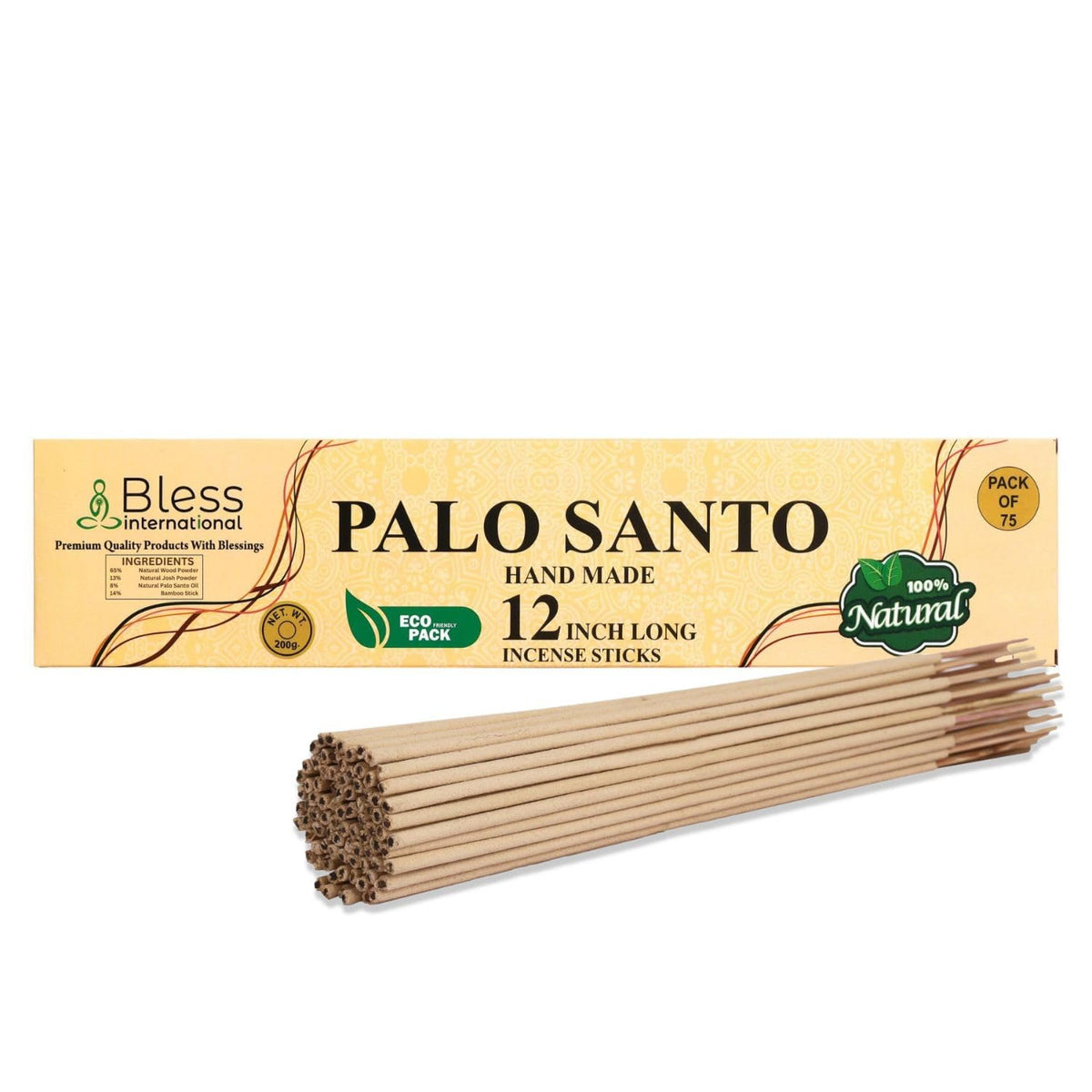 Bless International (Palo Santo / 75 Sticks (7 OZ))