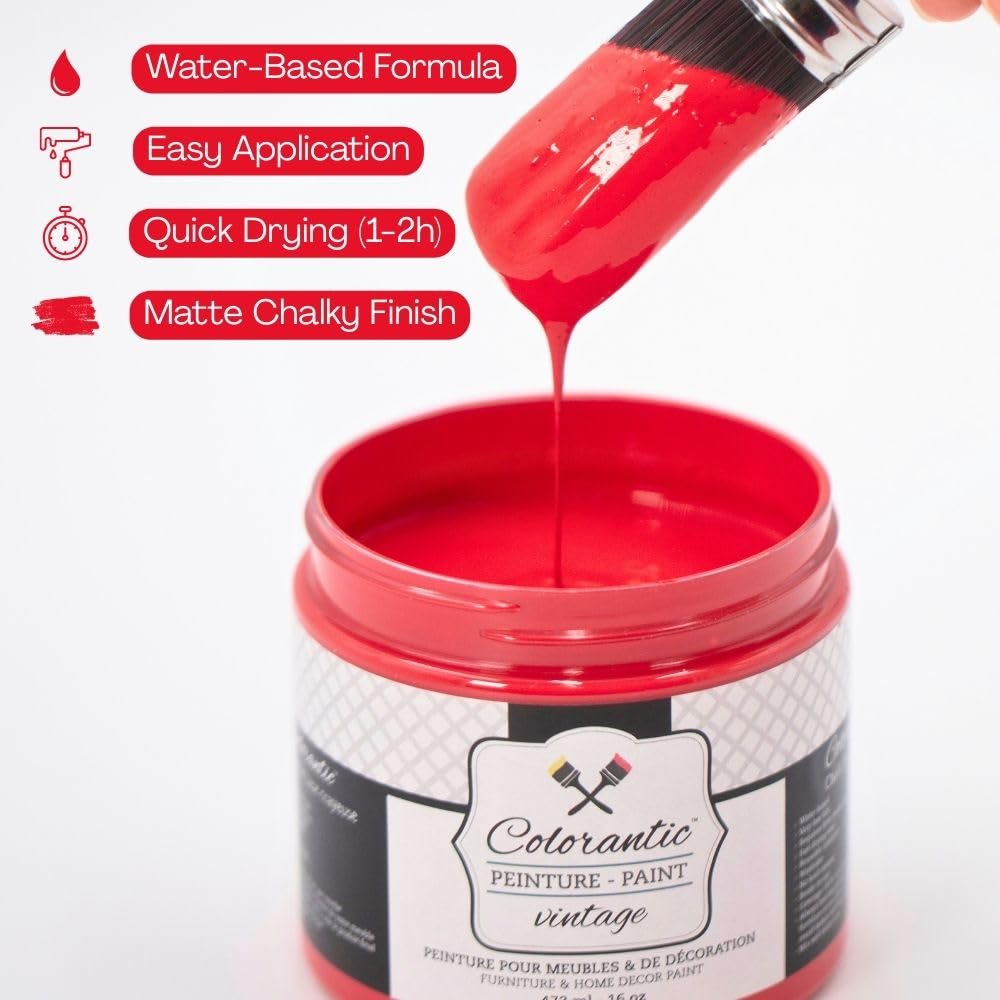 APPLE ORCHARD Chalk Paint for Furniture Painting DIY (Apple Orchard / 32 Fl Oz (Pack of 1))