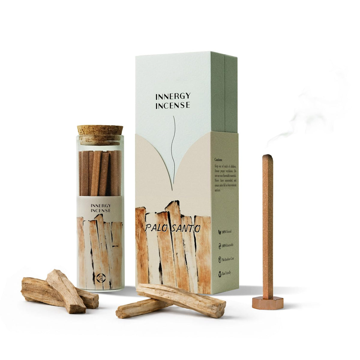 Innergy Palo Santo Square Incense Sticks Gift Set (Palo Santo)