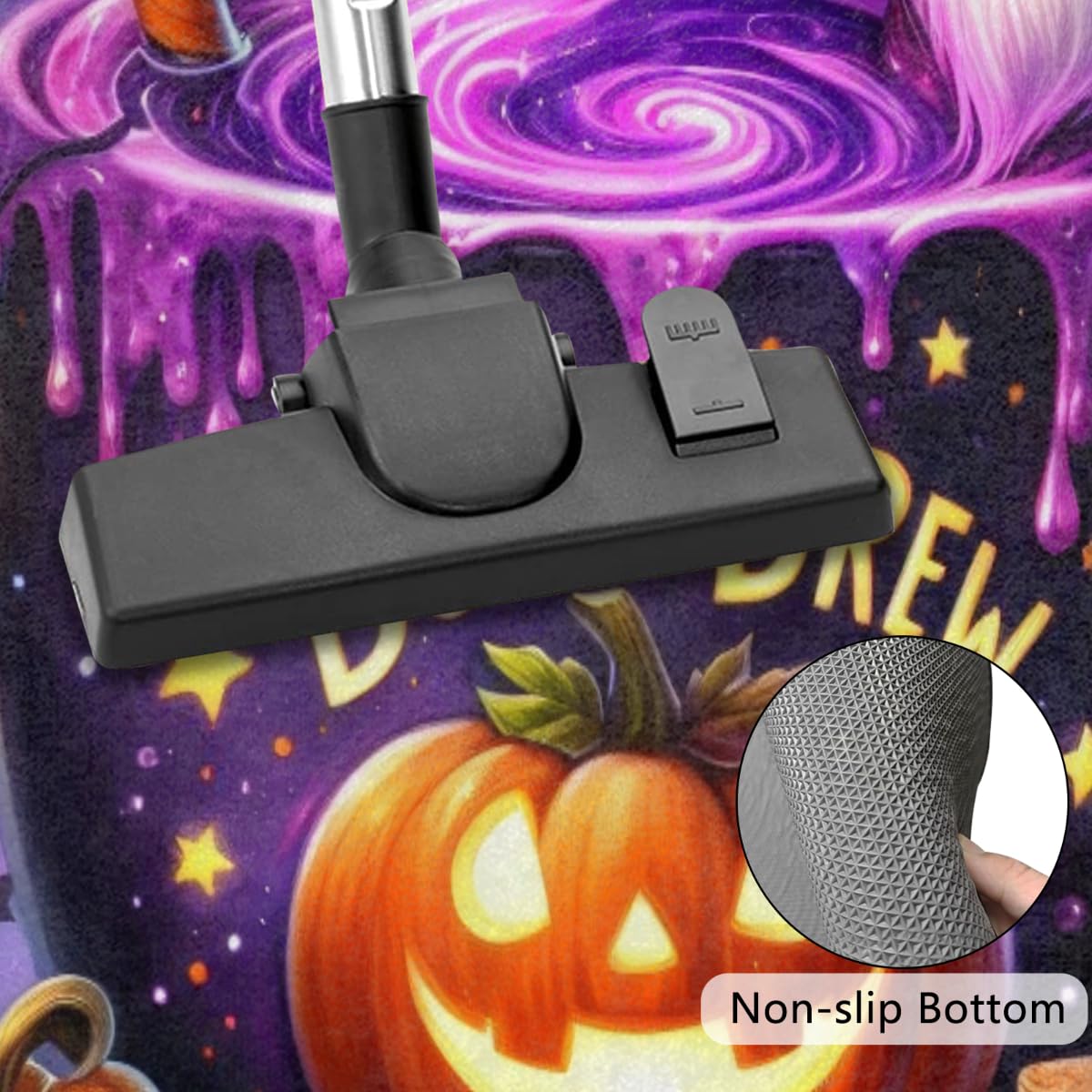 Half Round Door Mat Halloween Potion Goblin Pumpkin Non (F 07)