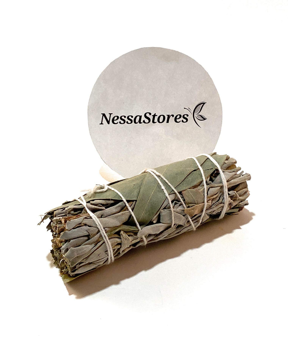 California White Sage + Eucalyptus Smudge Stick 4" Bundle #JC (80 pcs)