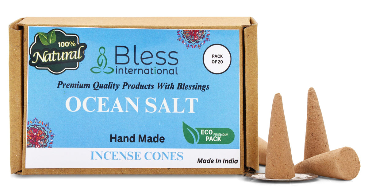 Ocean Salt 100% (Ocean-salt / Pack Of 20 Cones)