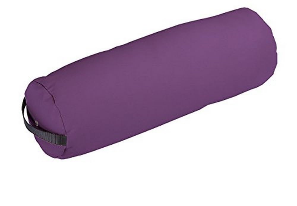 Bolster Pillow Fluffy with Strap Handle (Amethyst)