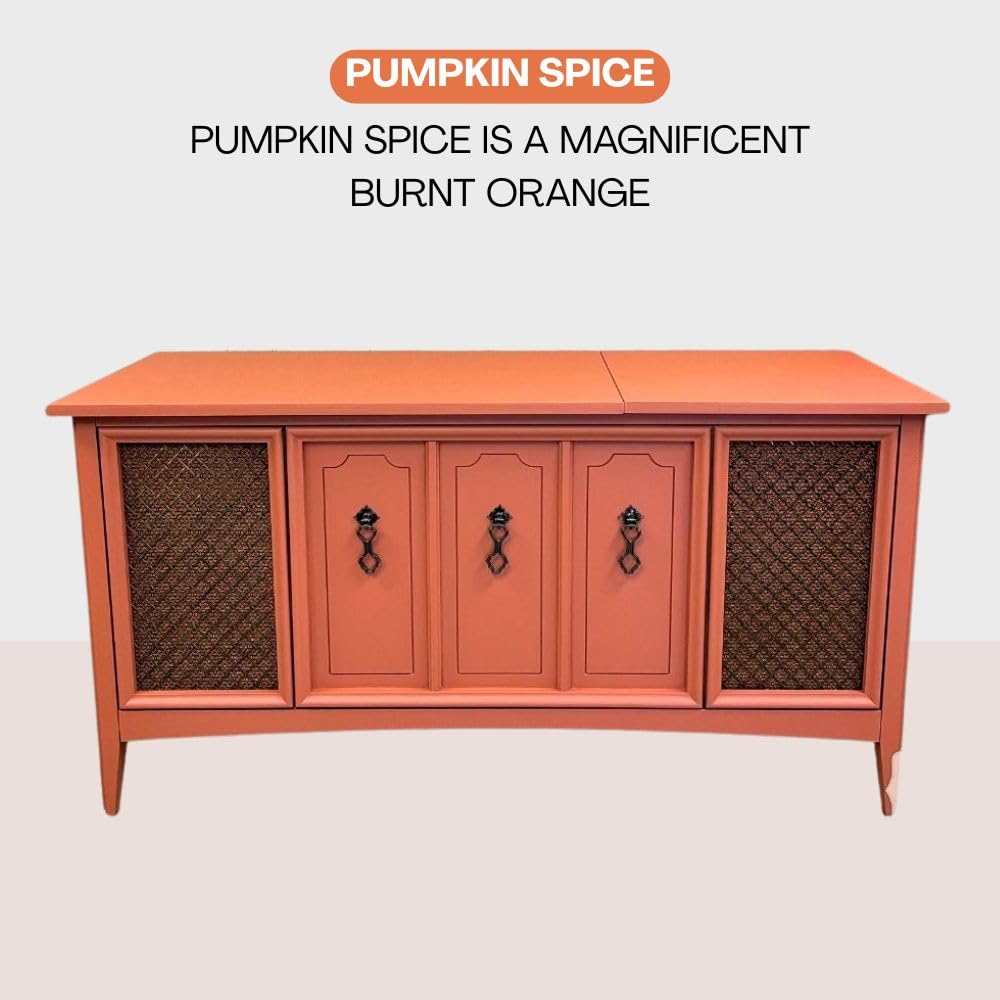 PUMPKIN SPICE Chalk Paint for Furniture DIY (Pumpkin Spice / 128 Fl Oz (Pack of 1))