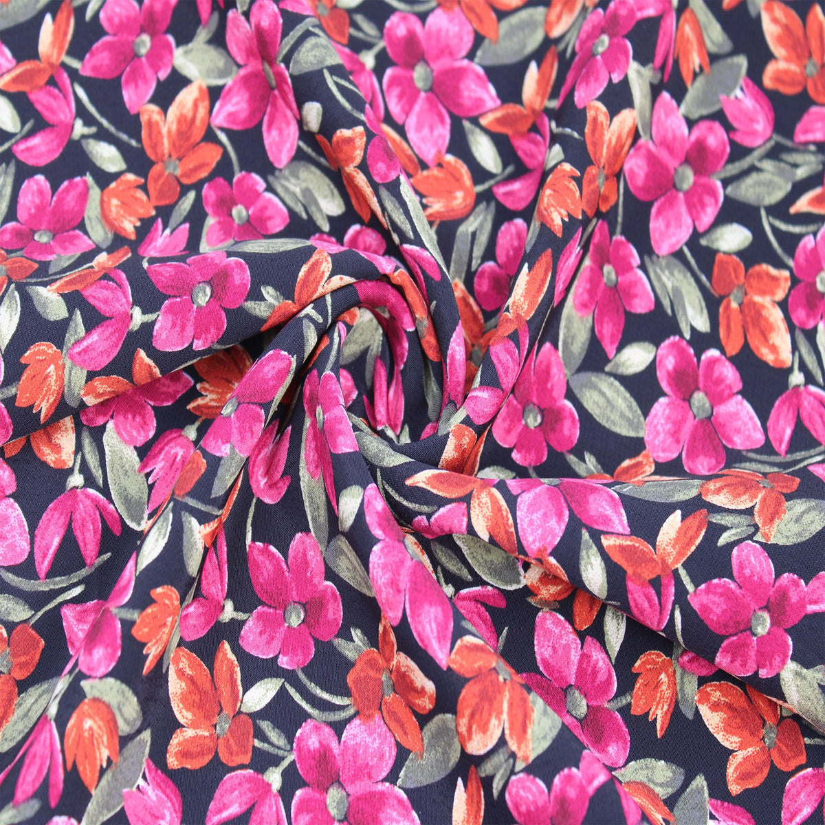 58" Wide Printed 100% Polyester Moroccan Fabric by The Yard (5 Yards / Black Berry)