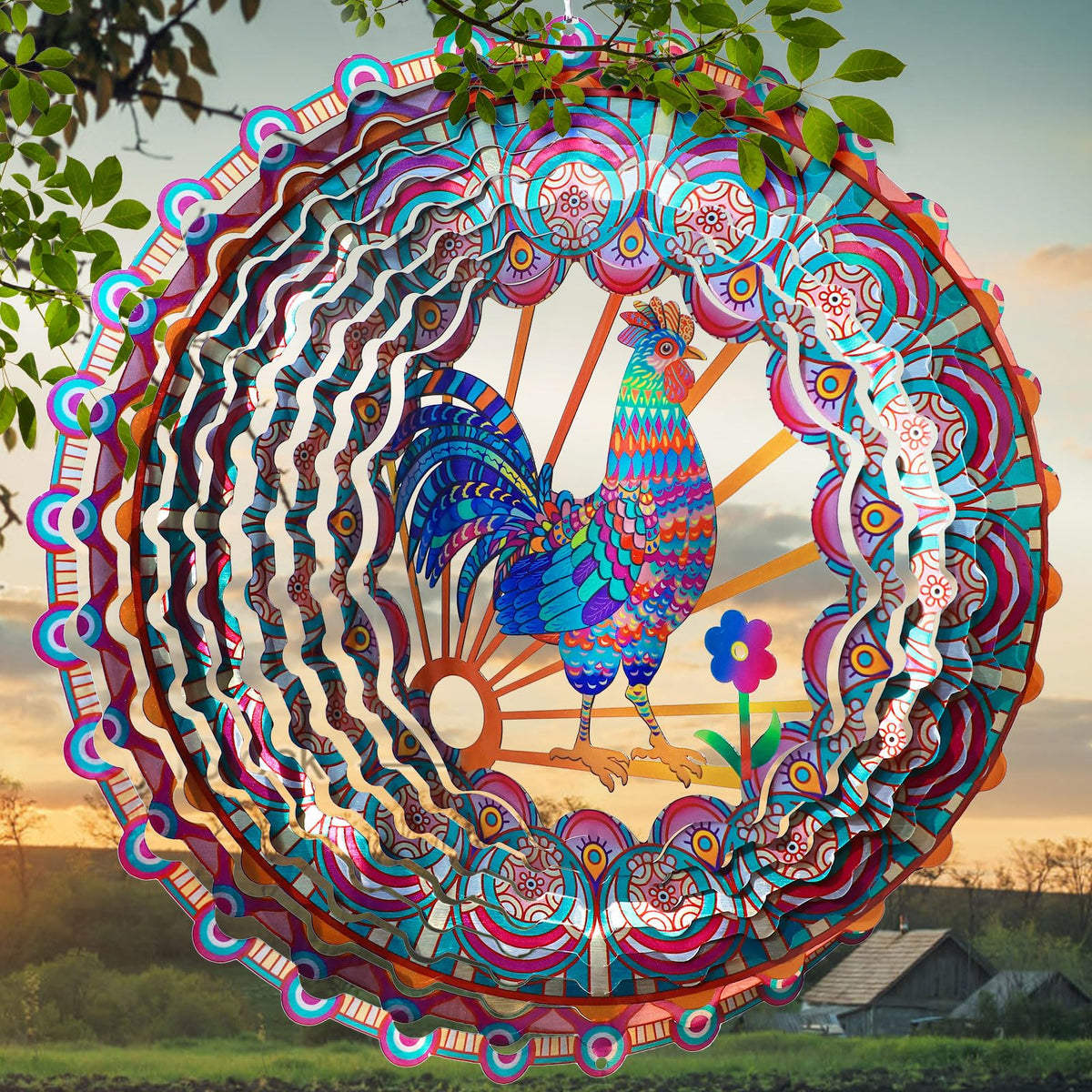 Rooster Wind Spinner (Roster)
