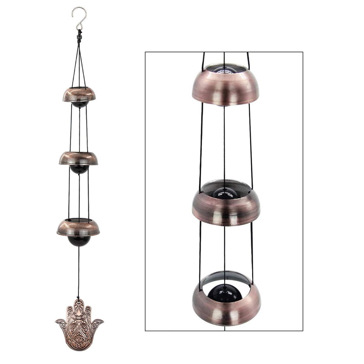 Temple Wind Chime (3 Buddha Bell)