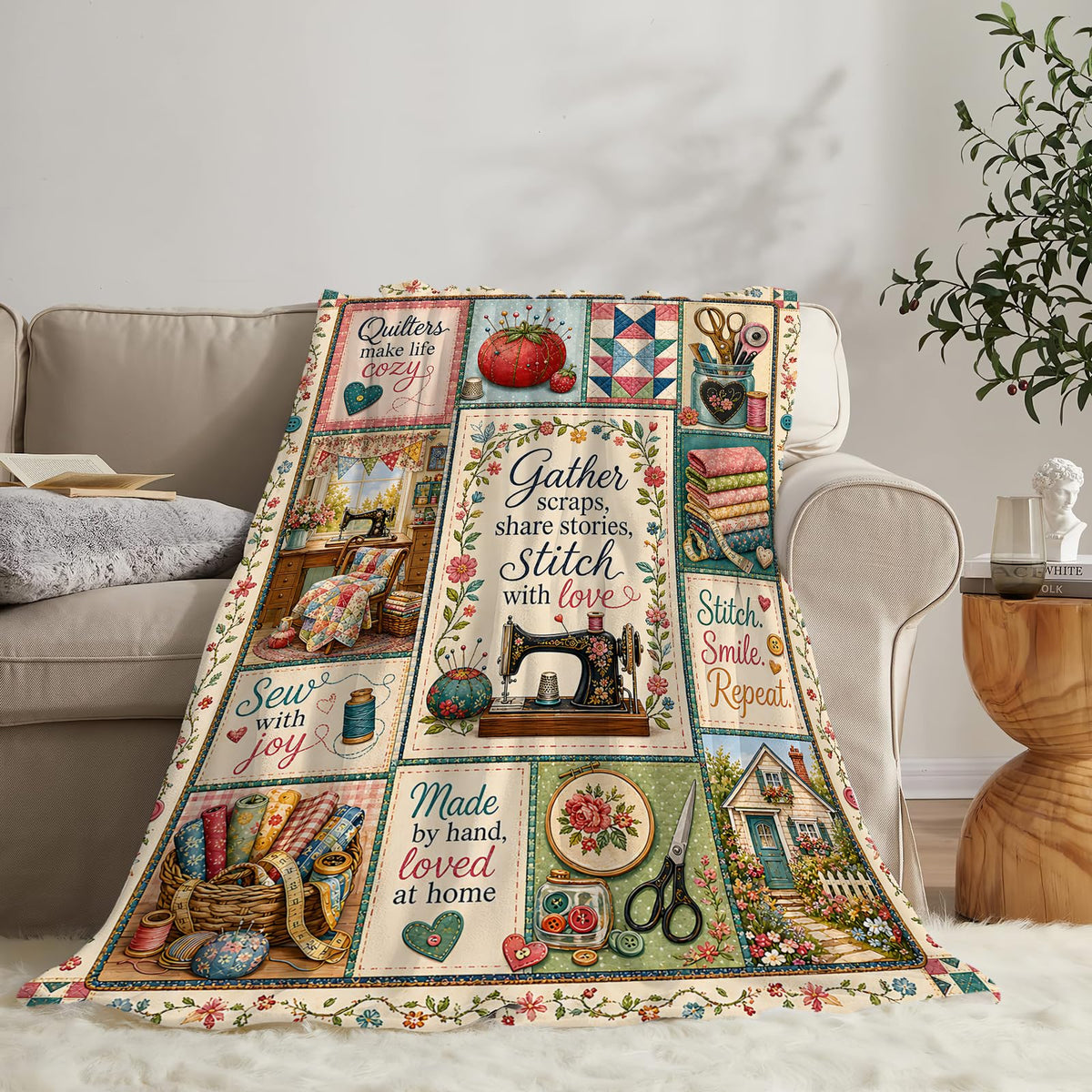 Sewing Blanket (40"x50" / Quilting)
