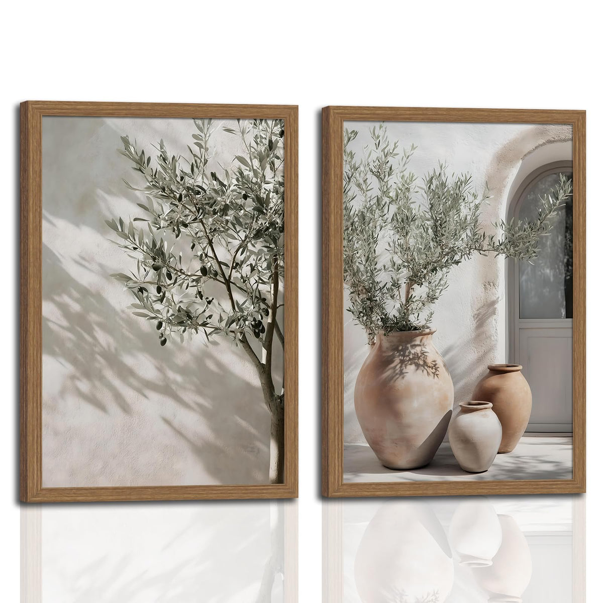 Mediterranean Wall Art Set of 2 (Branch / 16"L x 24"W)