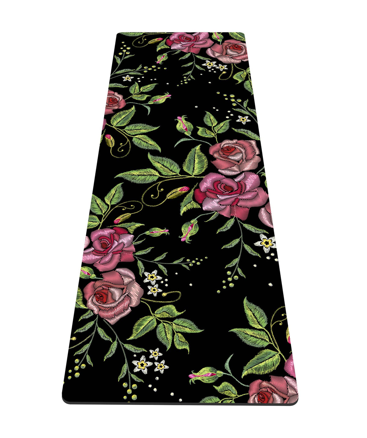 Yoga Mat Print Extra Thick TPE Non Slip Fitness Exercise Mat with Carrying Bag (JYMG)
