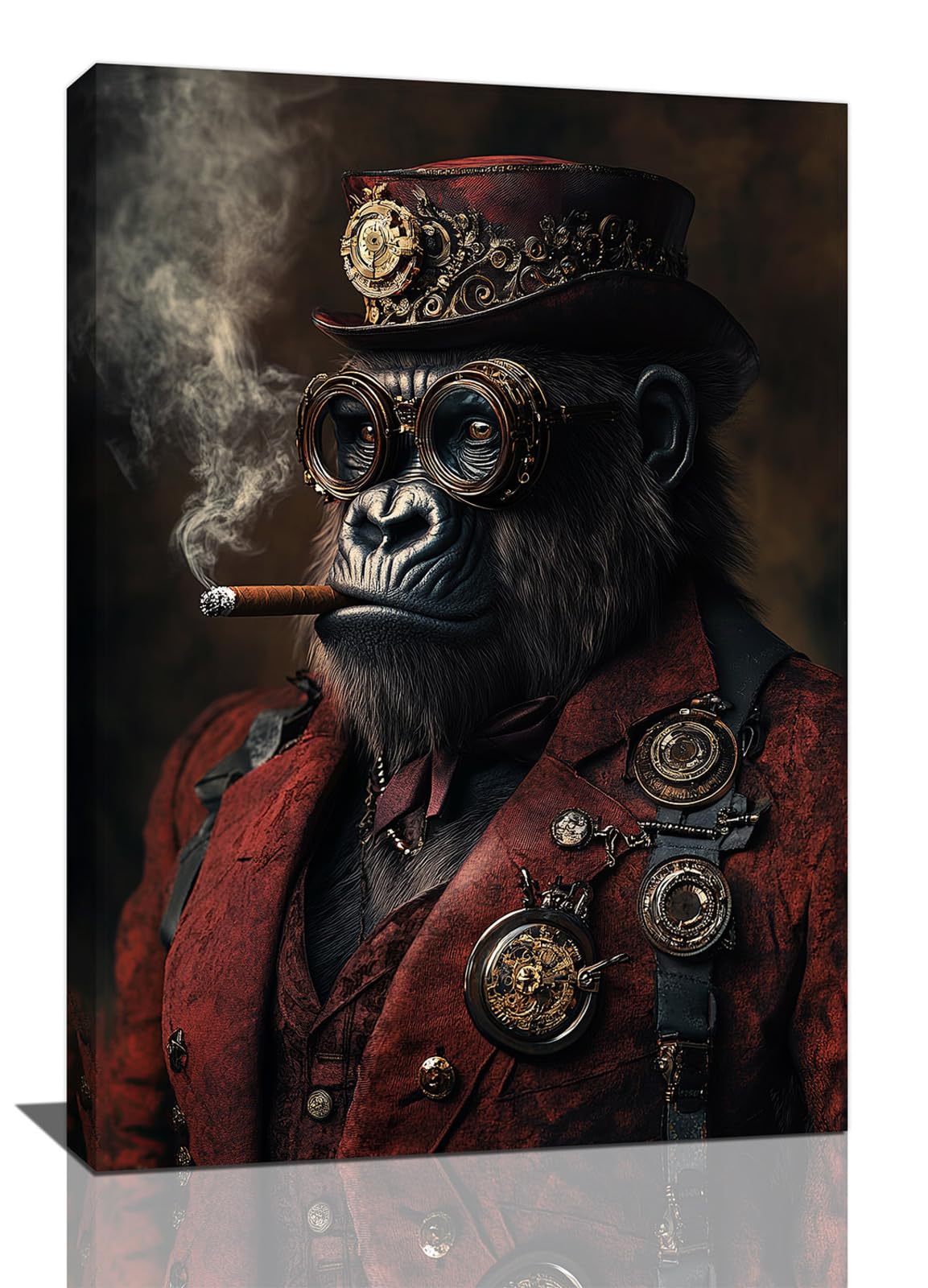 Gorilla Wall Art (Gorilla / 24"L x 16"W)