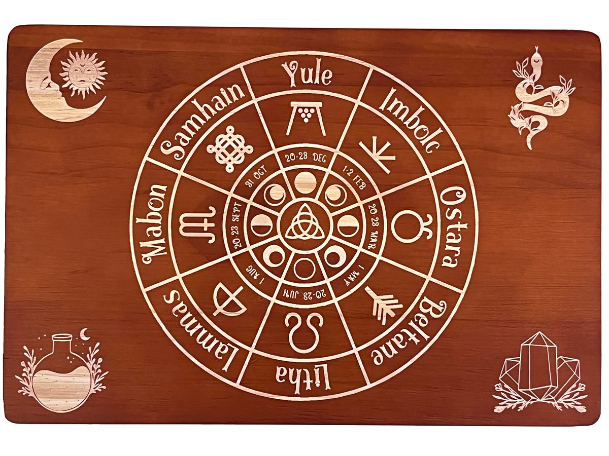 Altar Table Meditation Table (Wheel of the Year)