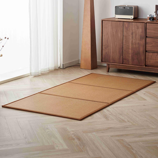 Natural Rattan Floor Tatami Mat (Twin)
