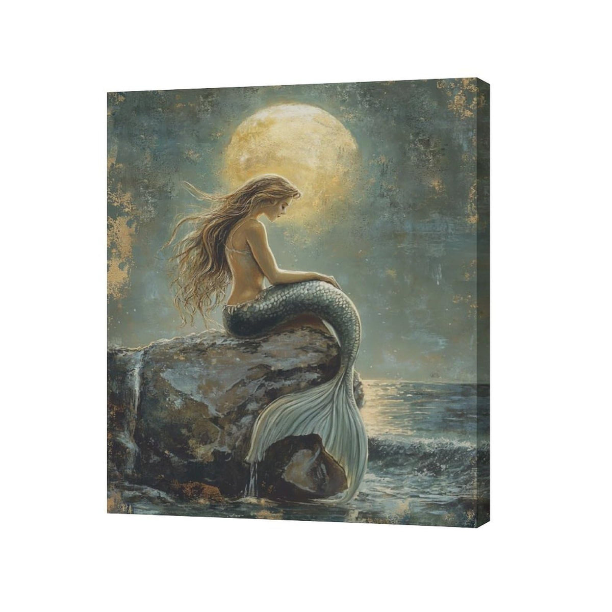 Mermaid Wall Art (24"L x 20"W / Mermaid)