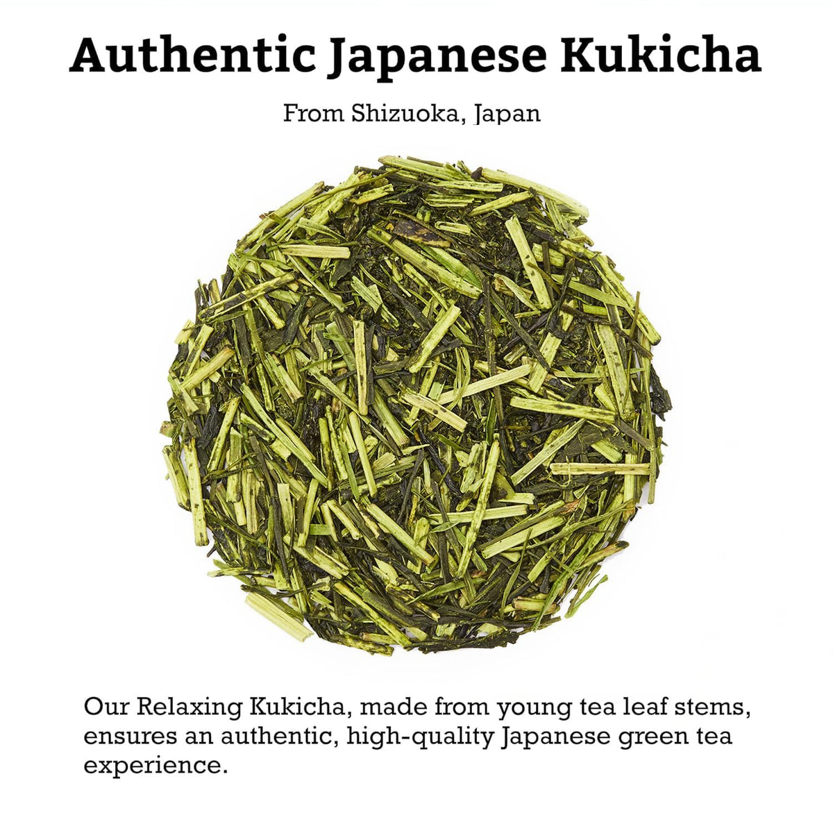Japanese Kukicha Stem Green Tea Loose Leaf Bulk 1.0 lb (Loose Leaf Bulk)
