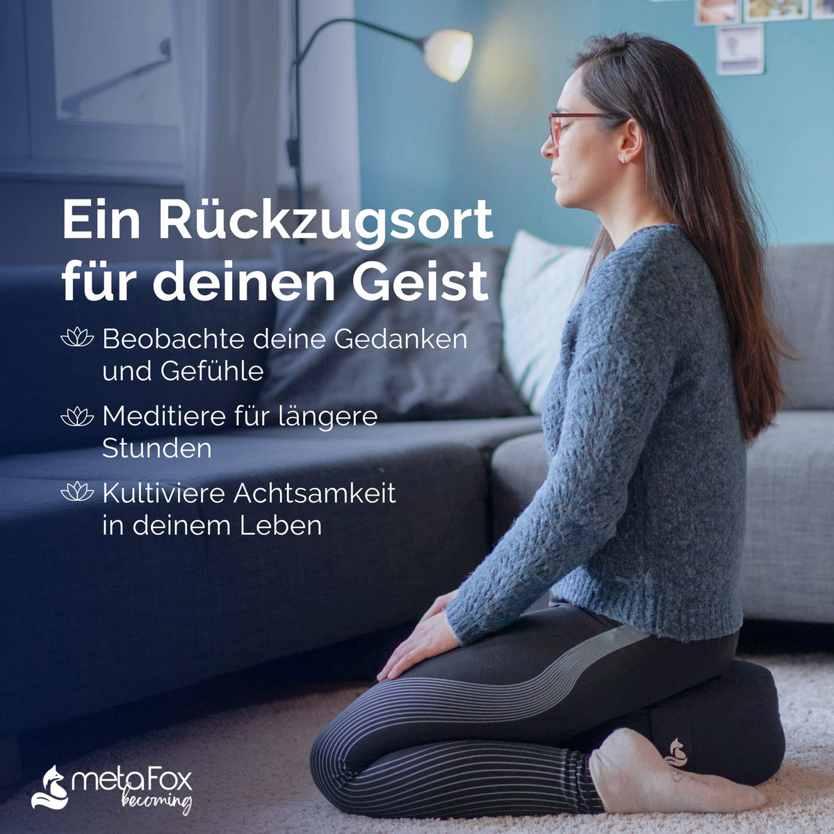 Meditation Cushion (Wolf Gray)