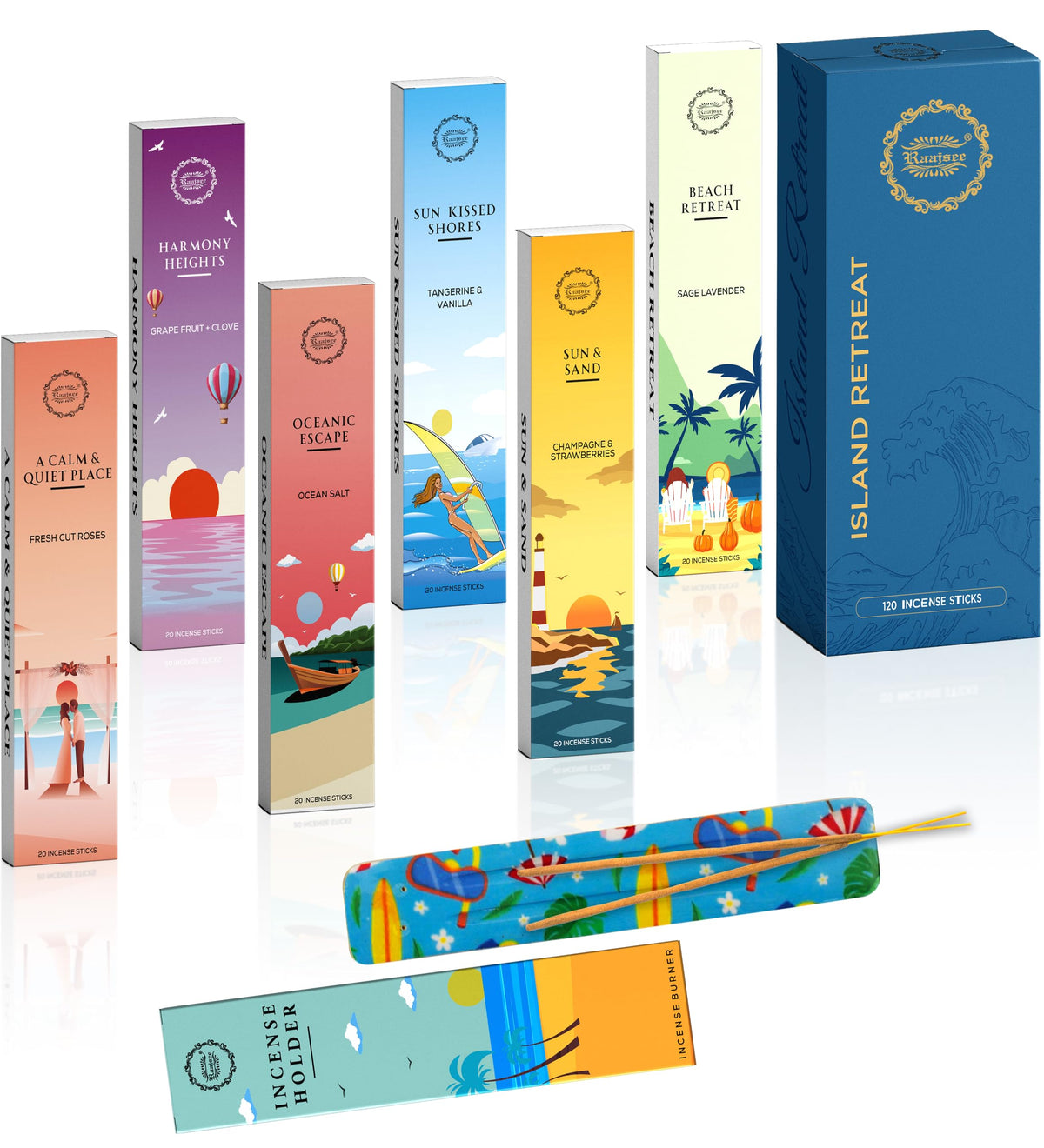 Incense Sticks Natural (Island Retreat)