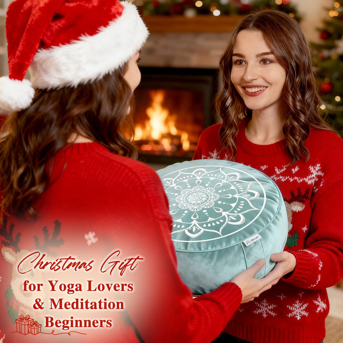Meditation Cushion (Tranquil Night & Day)