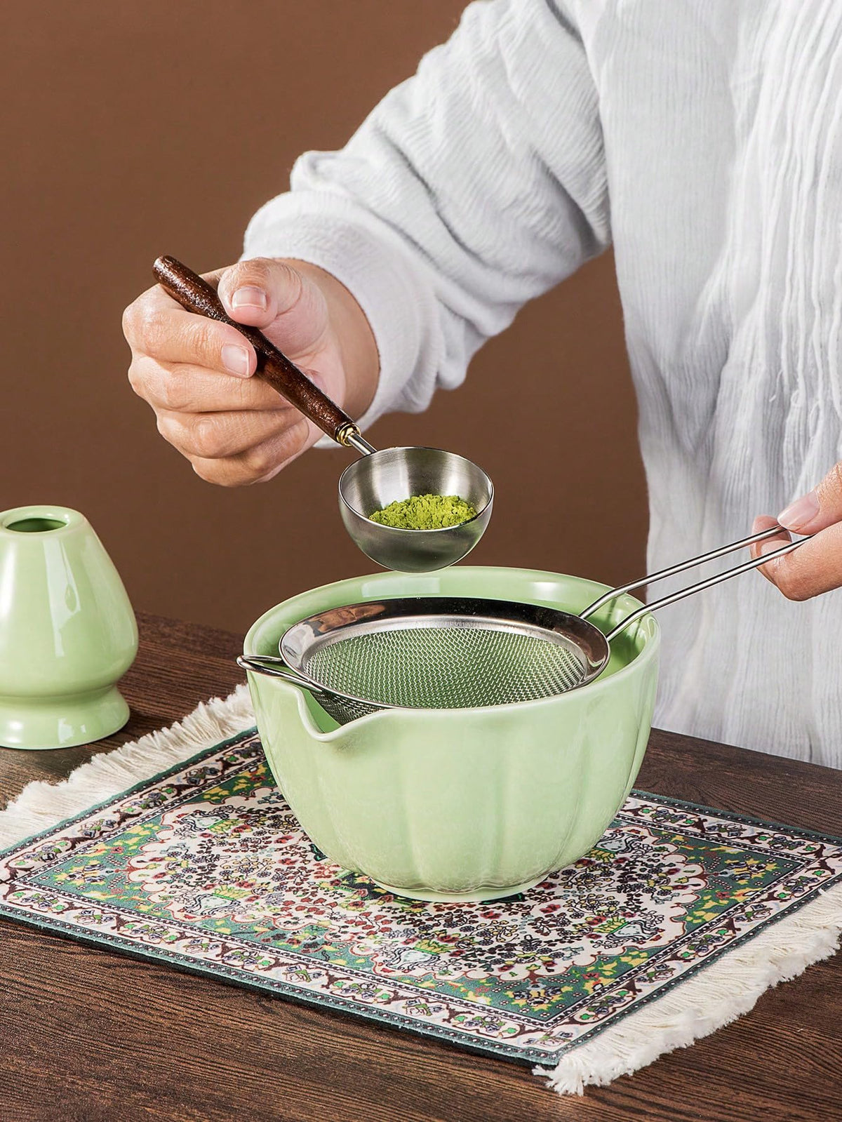 Matcha Whisk Set (Green)