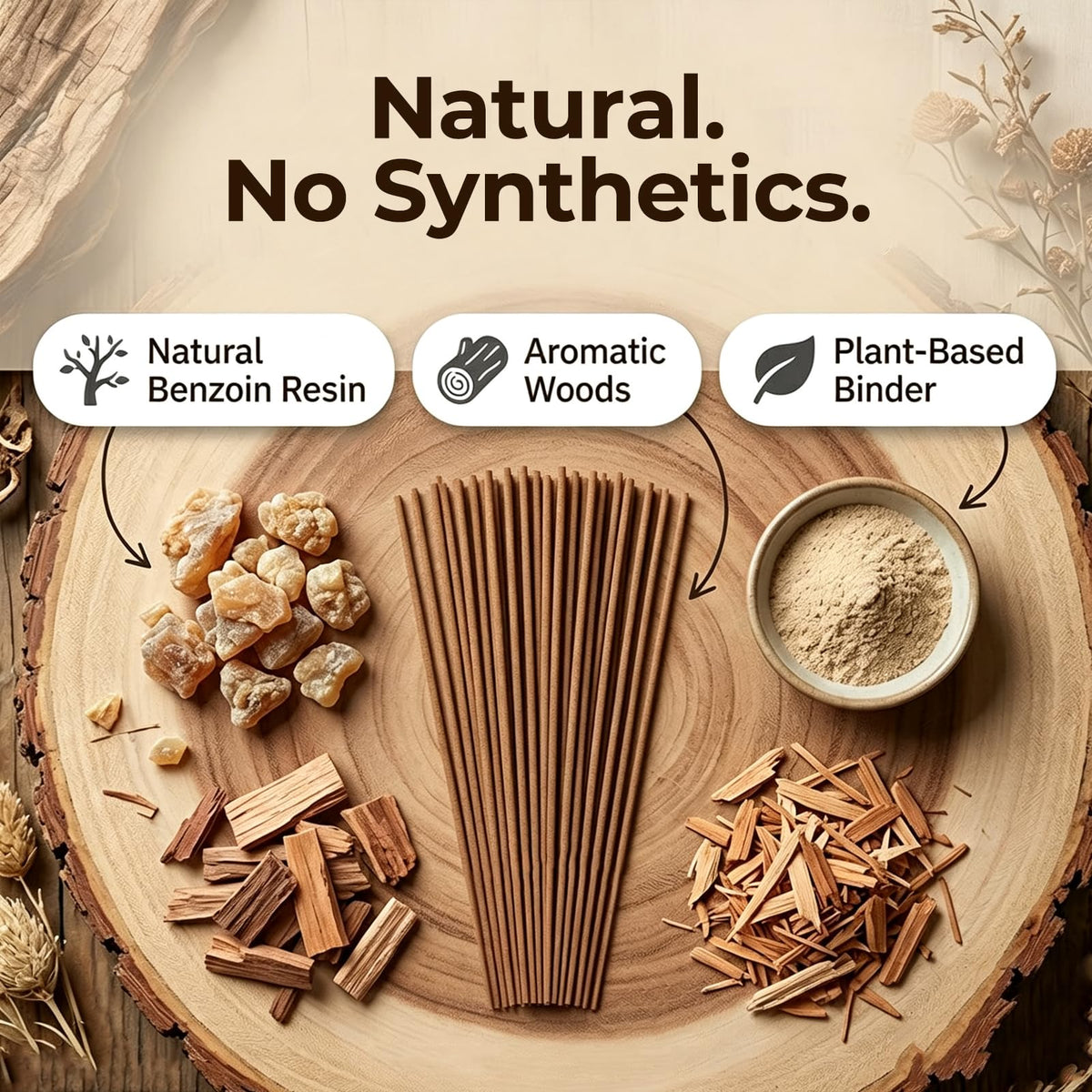 Benzoin Incense Sticks