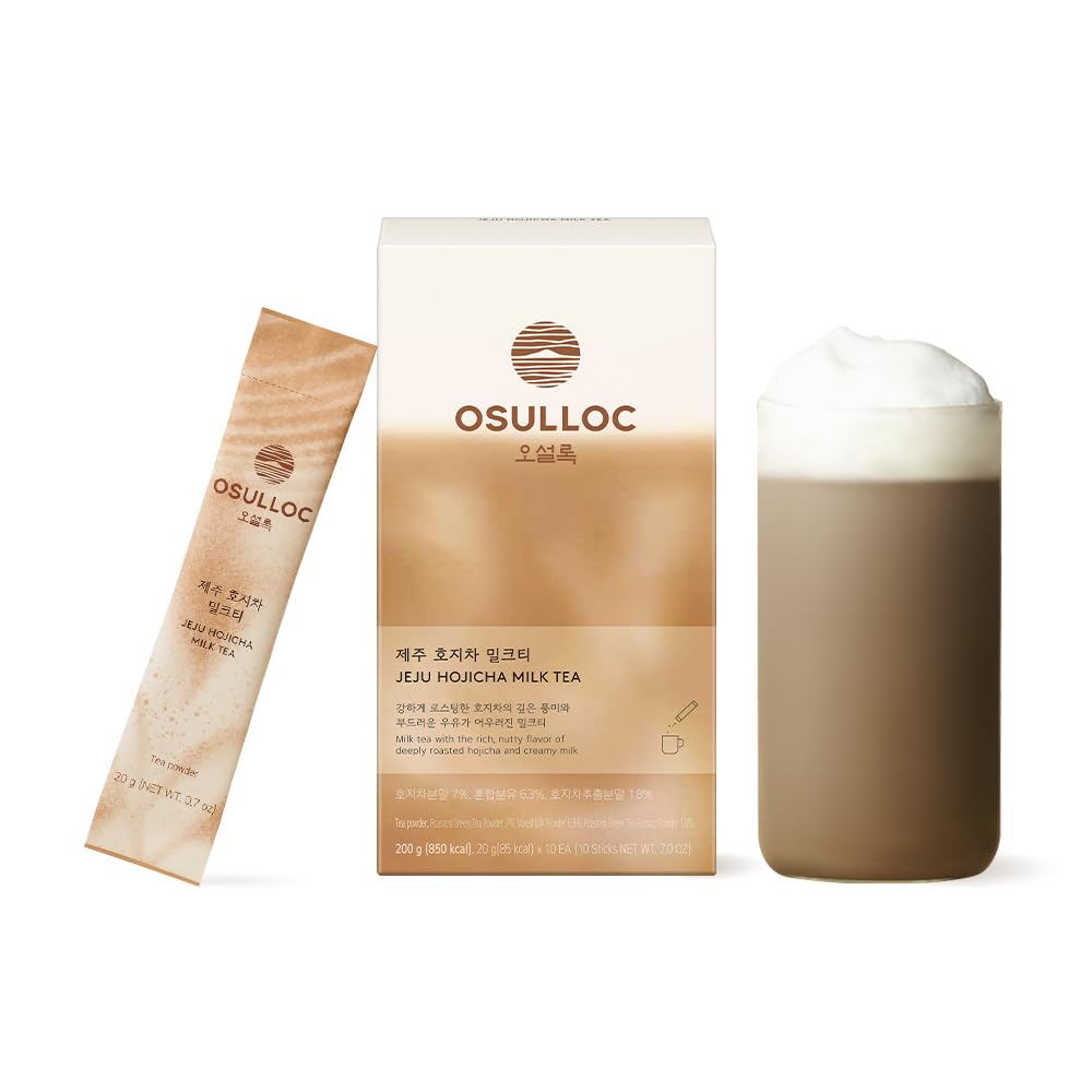 Jeju Hojicha Milk Tea Latte Powder (Jeju Hojicha Milk Tea)