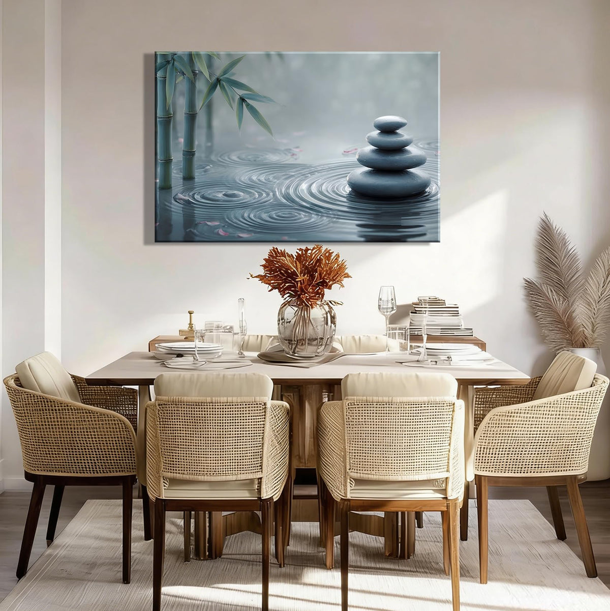 Framed Canvas Wall Art (Pictures5 / 24"L x 16"W)