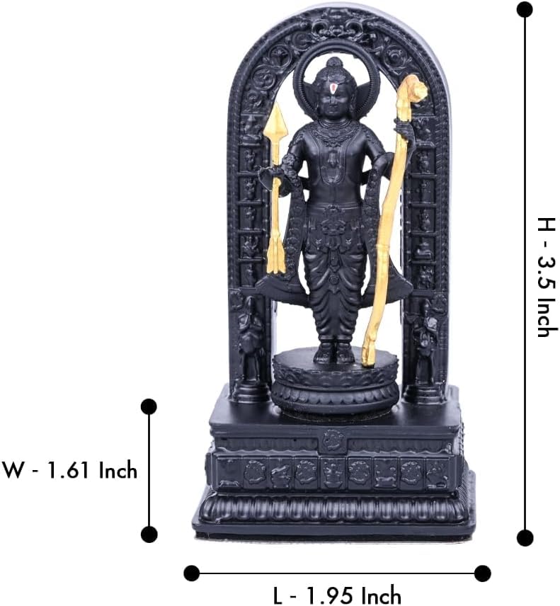 Ram Lalla Statue 3.5 Inch (#6 Shree Ram Lalla)