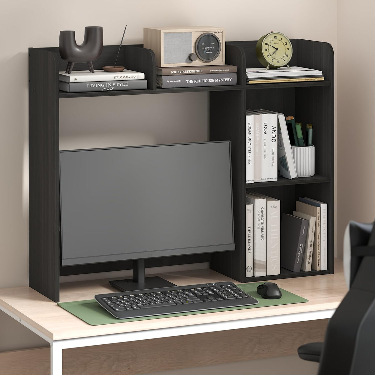 Classic Desk Shelf (Espresso / Hutch)