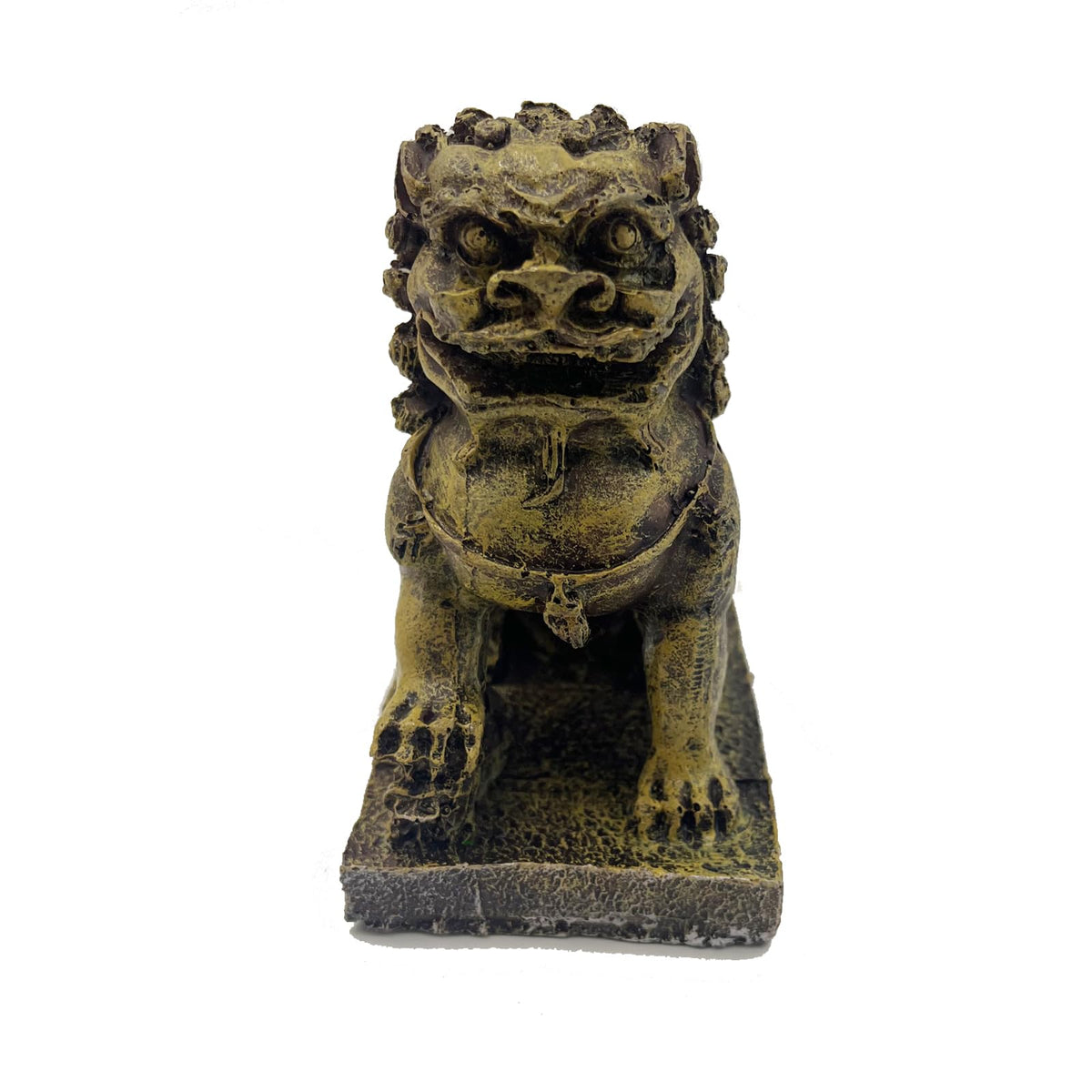 Fish Tank Decorations (Yellow Lion)