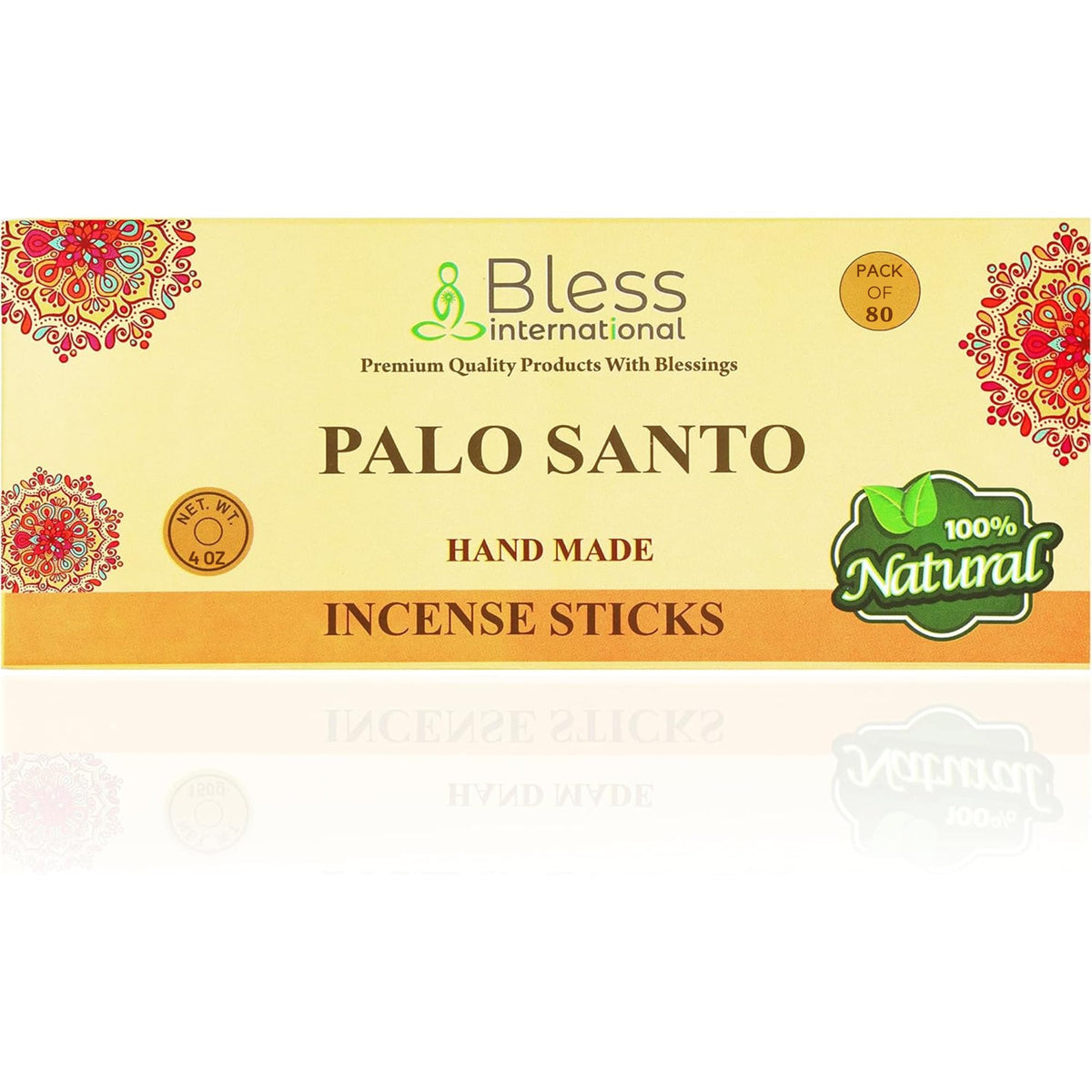 Bless Organic (Palo Santo / 80 Sticks (4.20 OZ/120 GM))