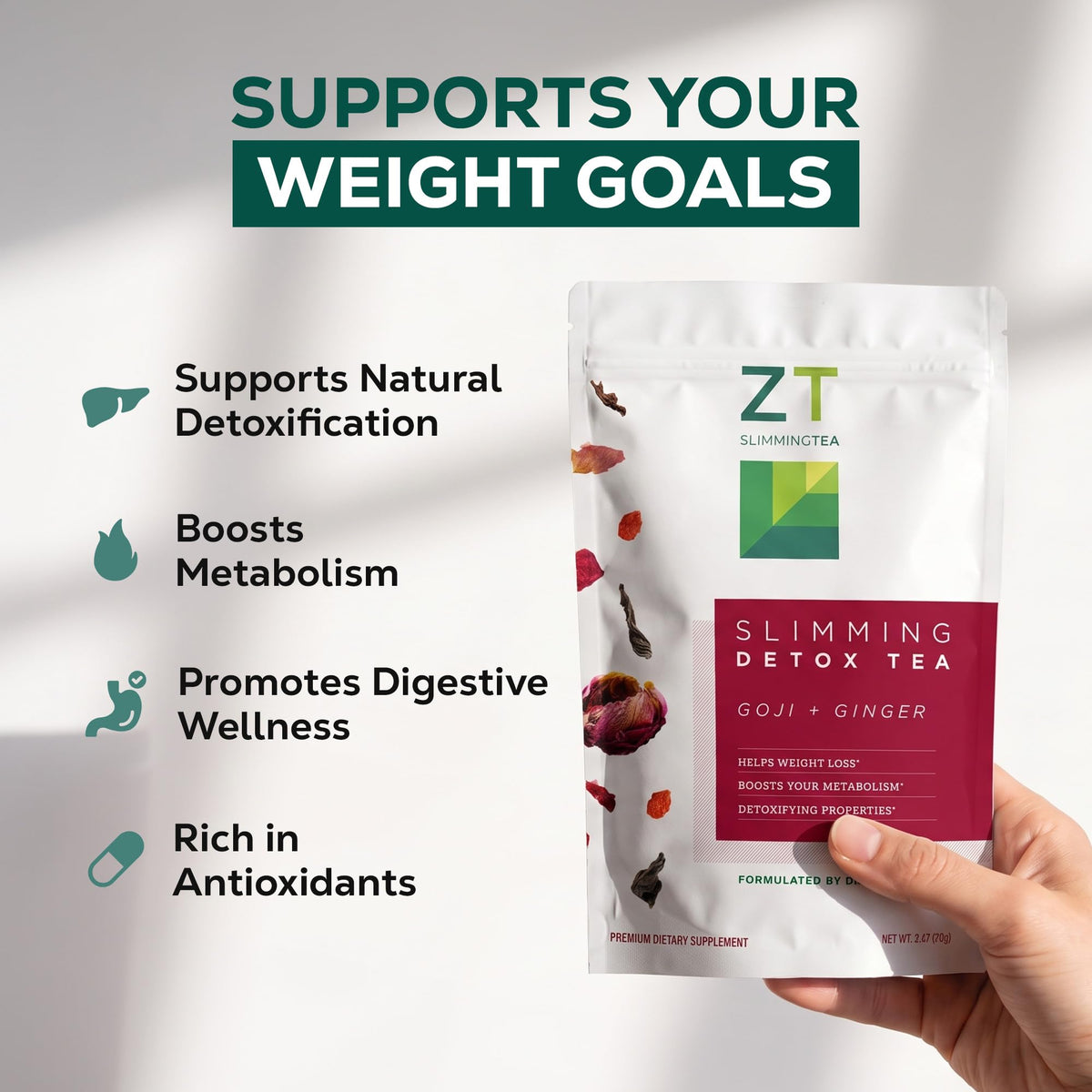Dr. Zisman ZT Slimming Detox Tea (30 Servings (Pack of 1))