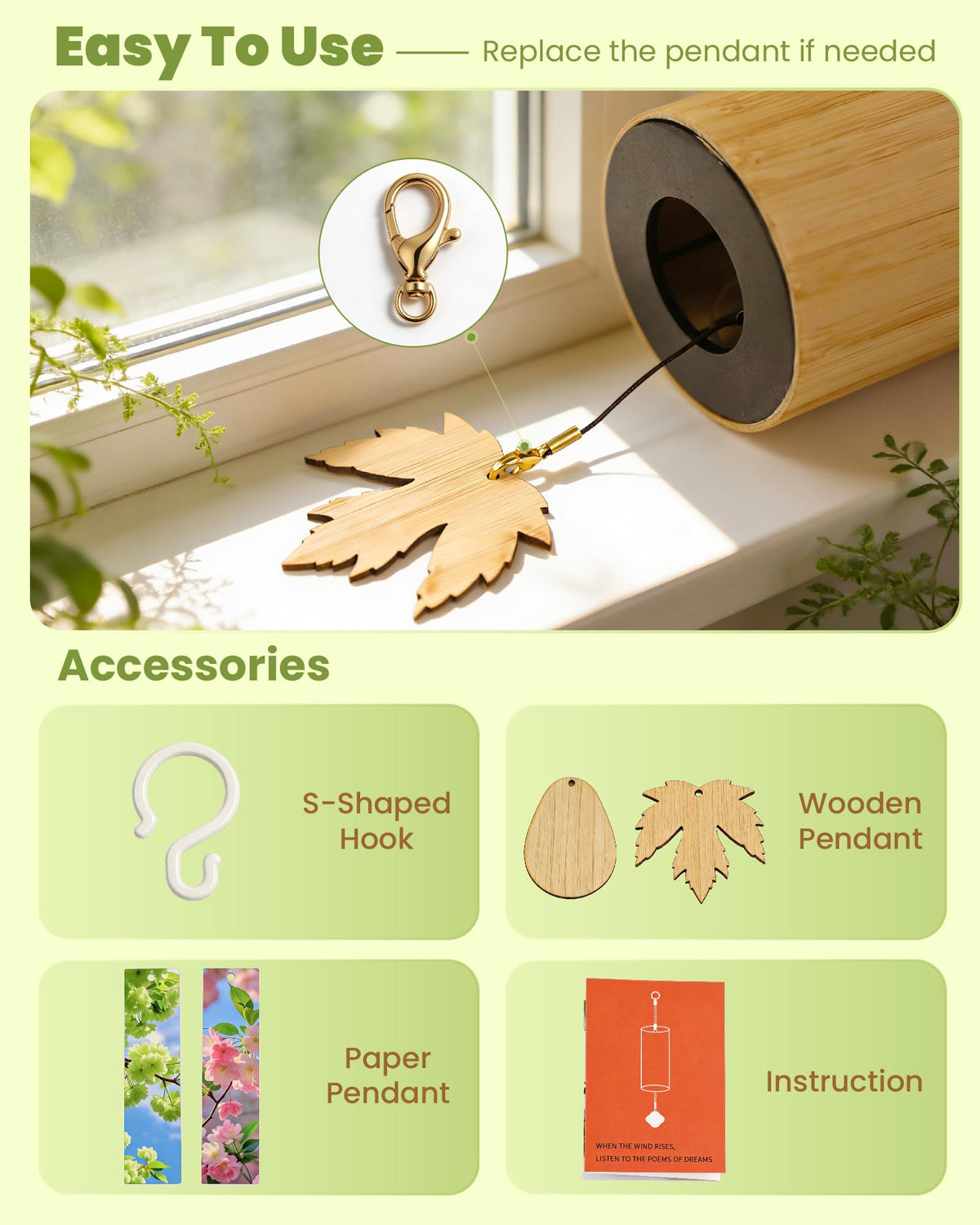 Bamboo Wind Chimes