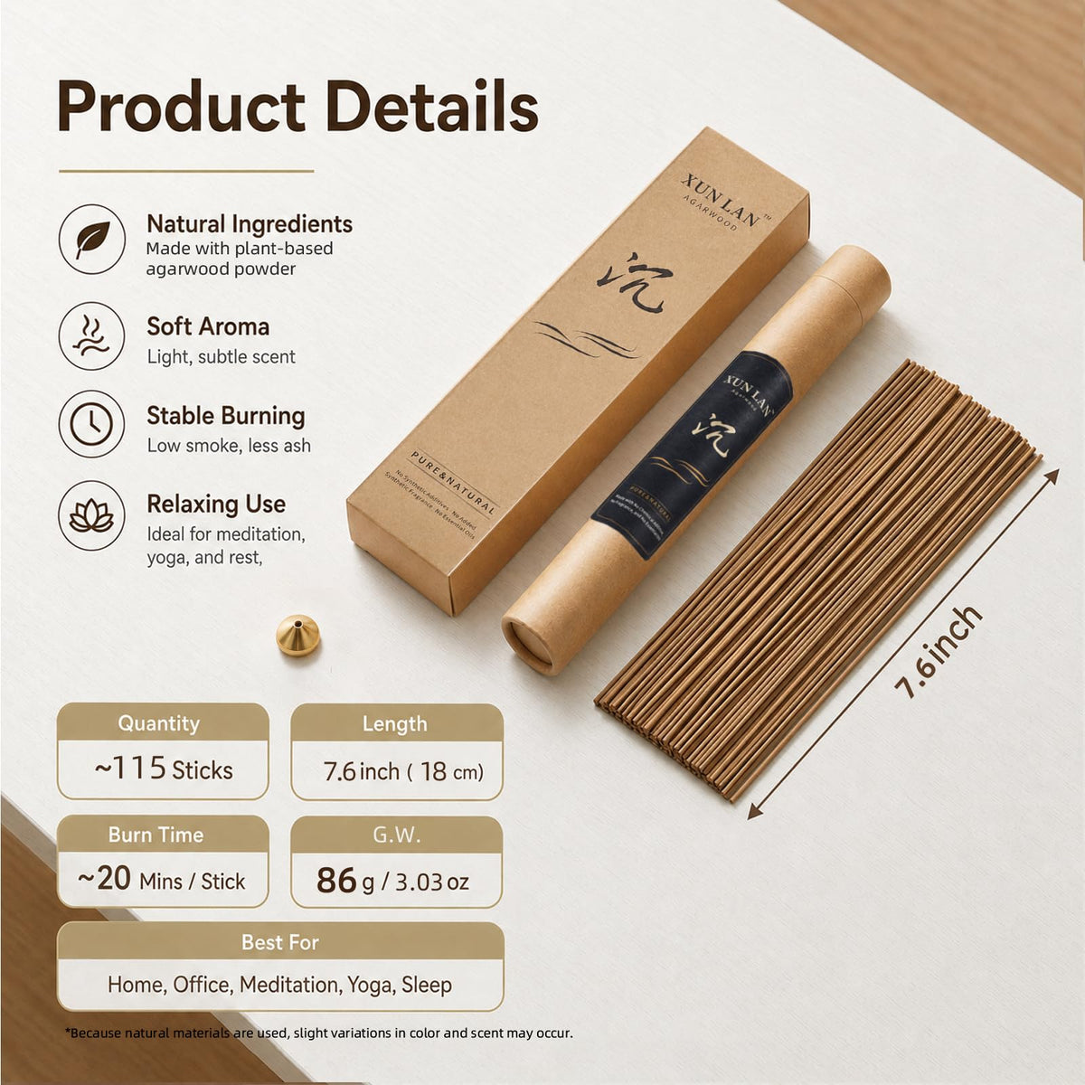 Agarwood Incense Sticks