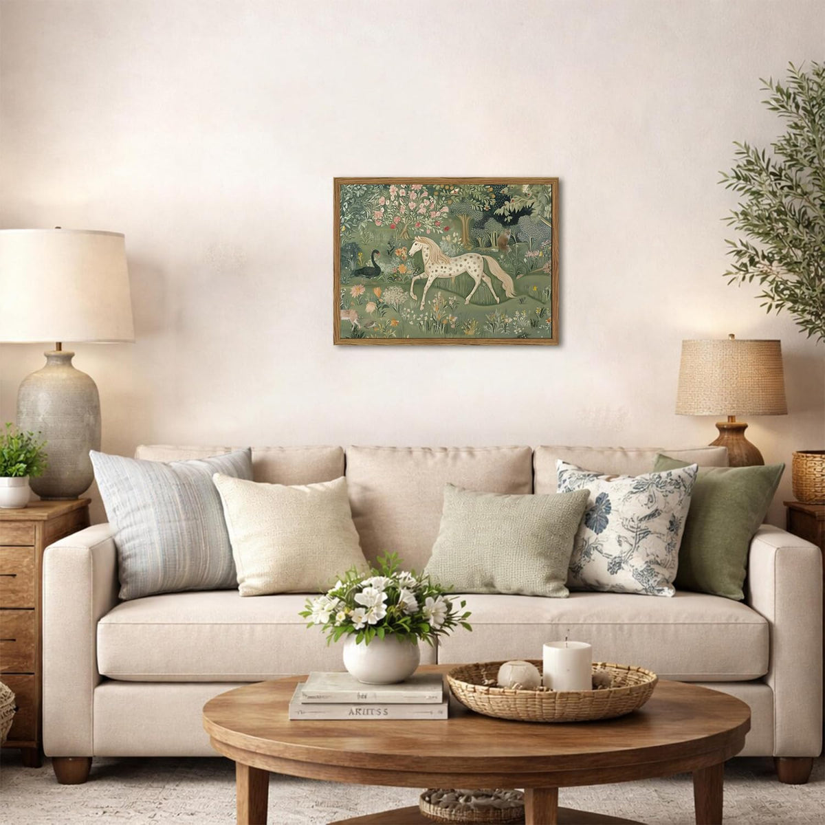 Funny Horse Wall Art (Animal-E / 24"L x 16"W)