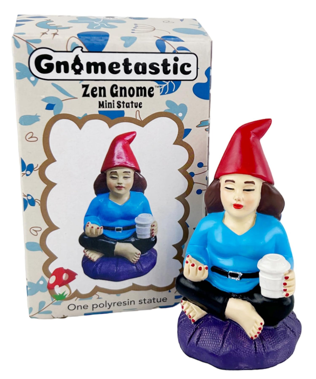 Mini Gnomes Zen Garden 3.75in (4in Tall / Zen Gnome)