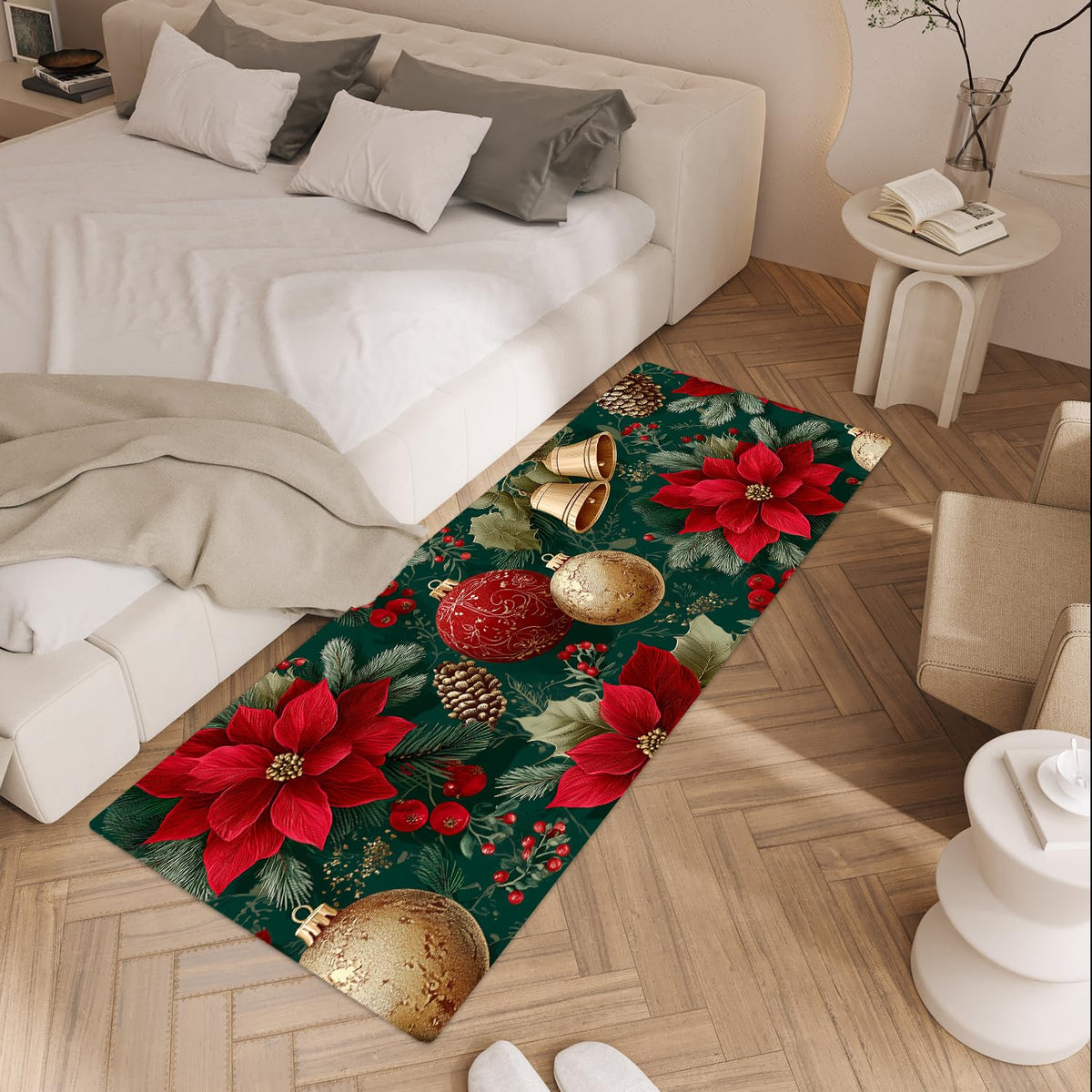 Christmas Laundry Room Rug 20x47 Inch (#30)