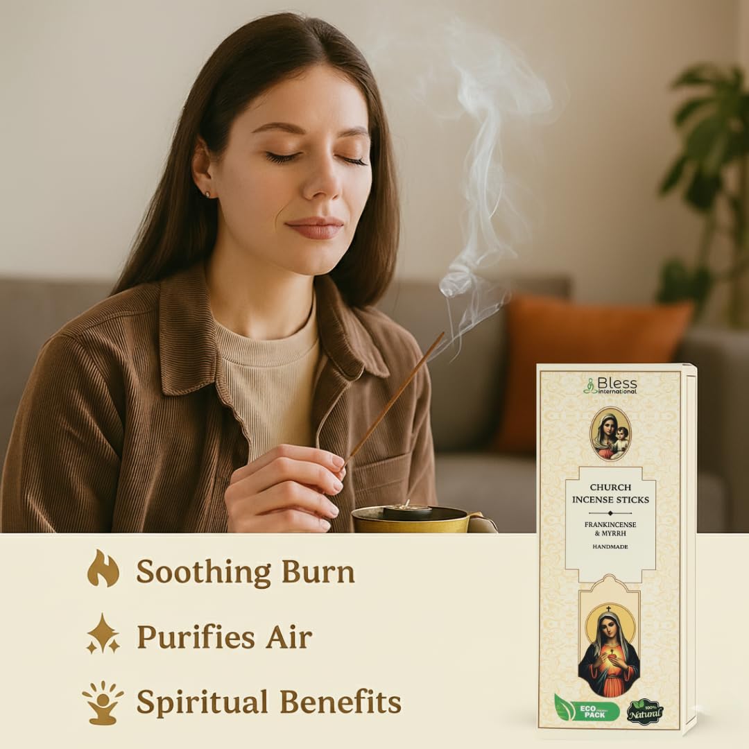 Bless Organic (Church Incense / 500 Sticks (26 OZ/750 GM))