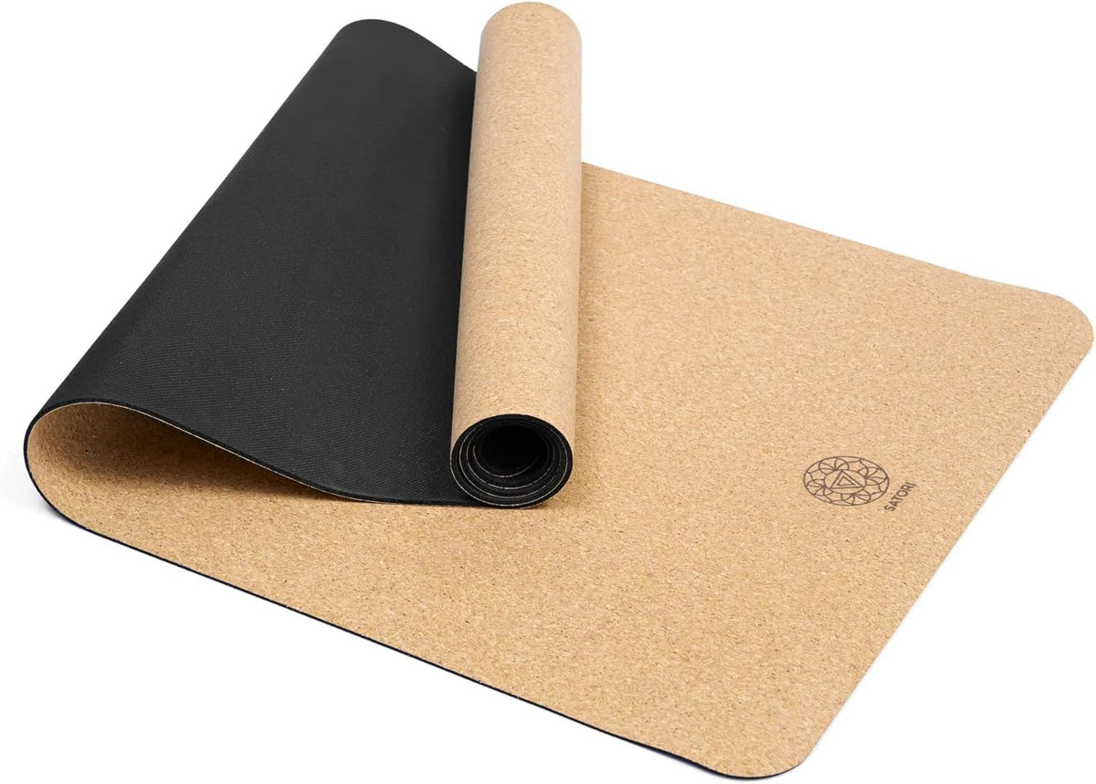 Cork Yoga Mat with Natural Rubber Base (Original / 80 x 26 x 6 mm)