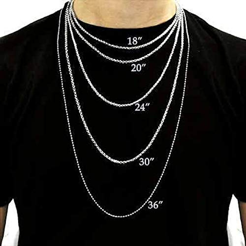Handmade Black Onyx Crystal Mens Necklace