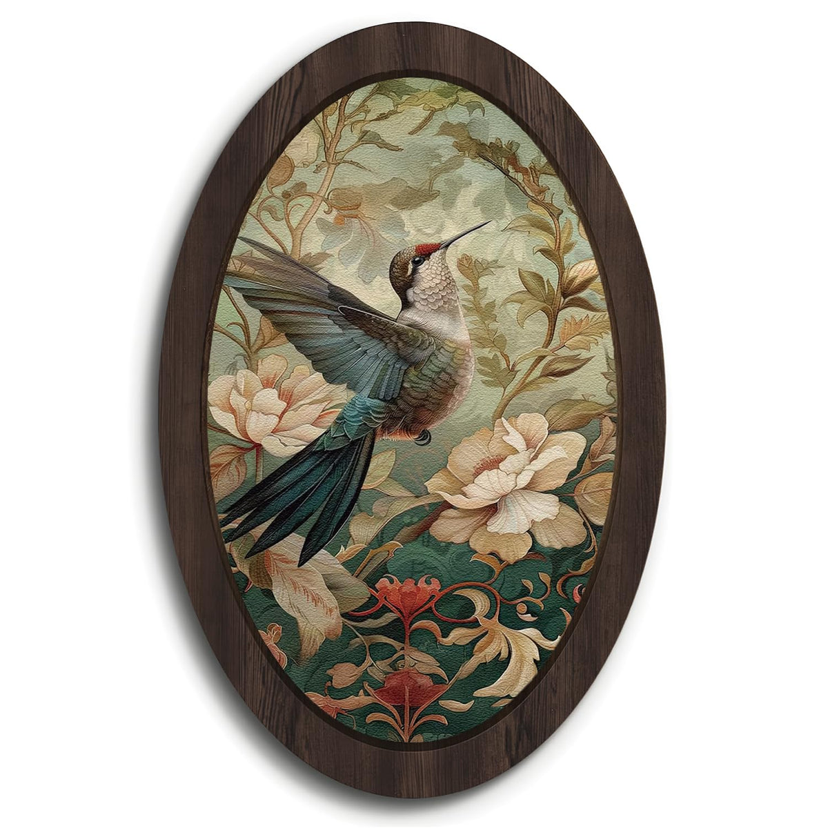 Hummingbird Framed Wall Art Decor (hummingbird 4)